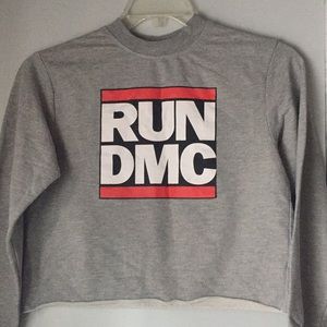 Long sleeve crop top